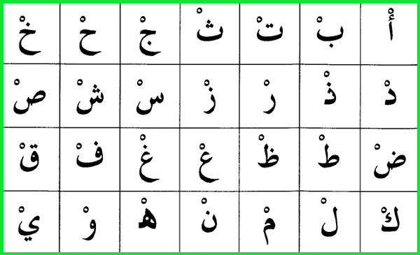 الحروف الهجائية العربية للأطفال دليل تعليمي شامل بالصور