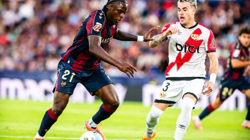 Bảng tỷ lệ kèo trận Rayo Vallecano vs Levante